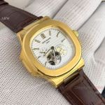 Patek Philippe Nautilus Tourbillon Gold Case Watches - AAA Replica